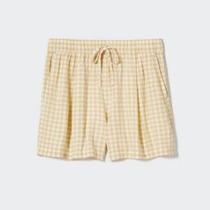 Uniqlo Easy Searsucker Gingham Shorts